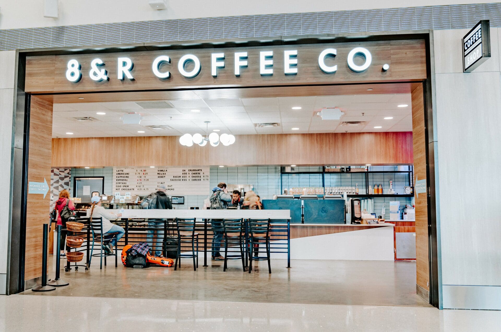 8th & Roast Coffee Co. - Nashville International Airport | BNA