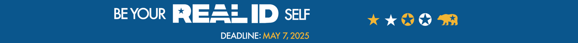 be your real id self banner