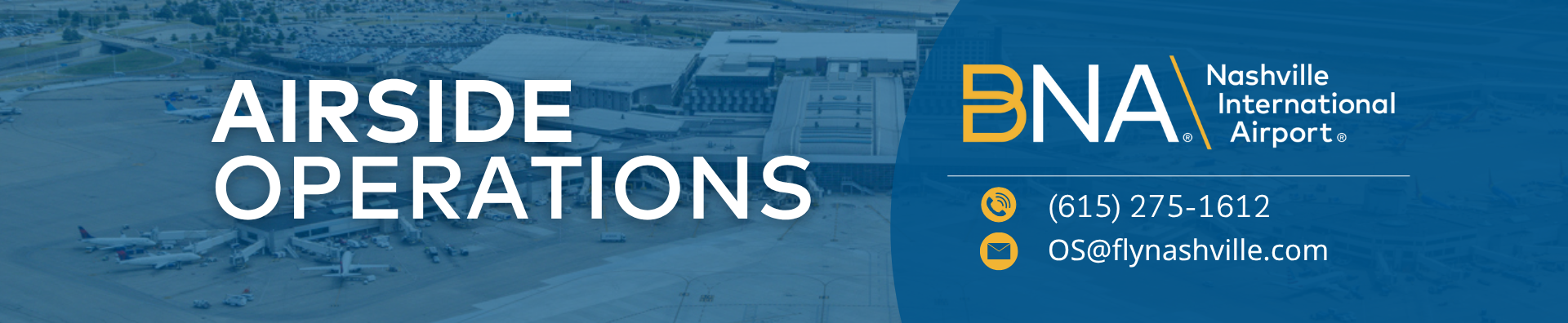 Airside Operations Contact Information
