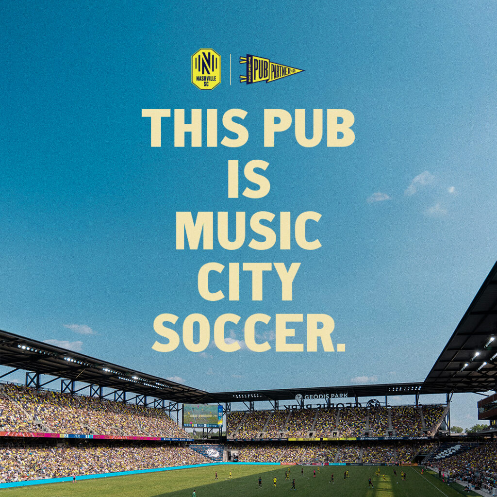 Nashville SC - This Pub is Music City Soccer